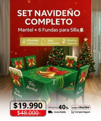 MERRY™ SET NAVIDEÑO COMPLETO