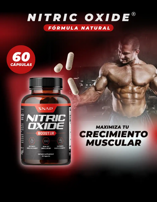 NITRIC OXIDE™ SUPLEMENTO DE OXIDO NITRICO 2X1