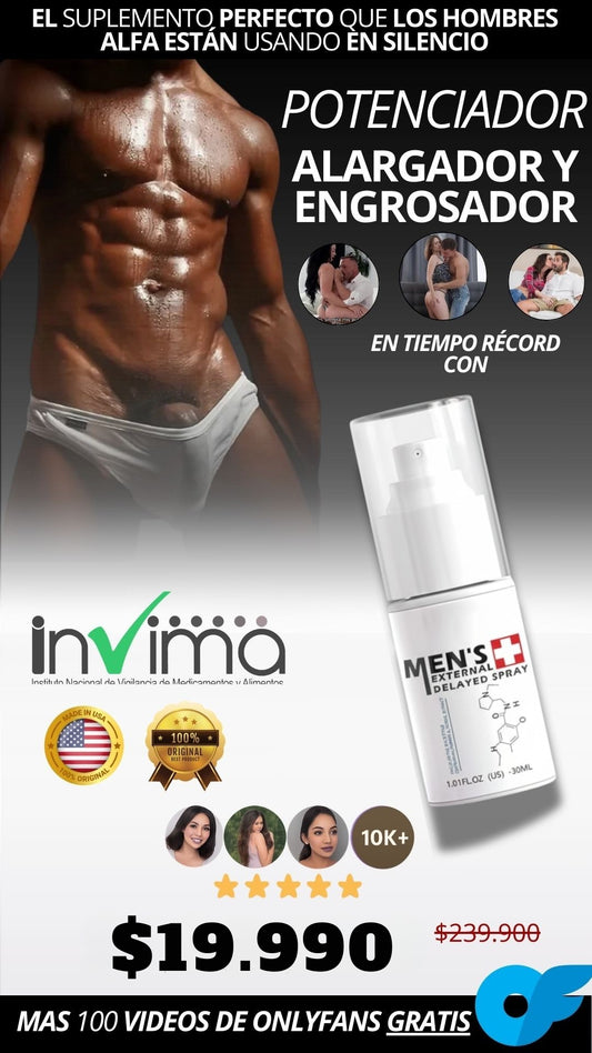 MEN´S™ AGRANDADOR DE MIEBRO 2X1