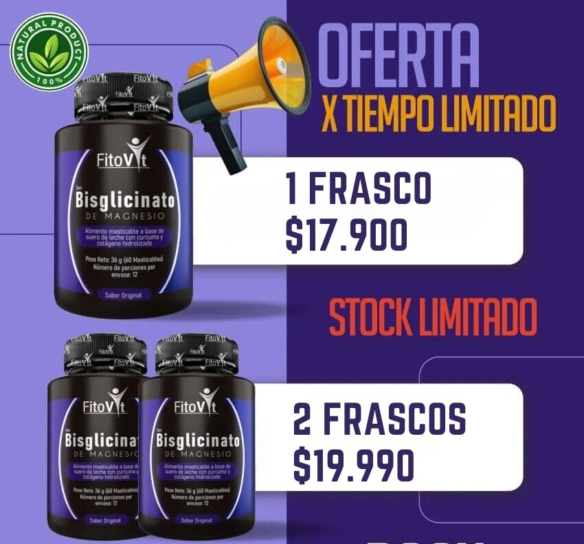 FITOVIT™ BISGLICINATO DE MAGNESIO