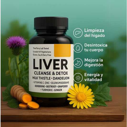 LiverCleanse™ CAPSULAS DE CURCUMA 2X1