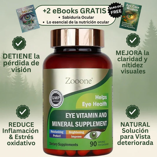 Capsulas ZOOONE: Mejora tu Salud Ocular 🔥OFERTA 2X1🔥