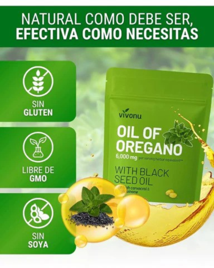 ORÉALIS - ACEITE DE ORÉGANO NATURAL