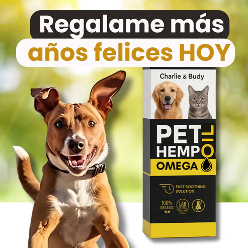 PET HEMP™ ACEITE DE OMEGA 3 PARA MASCOTAS