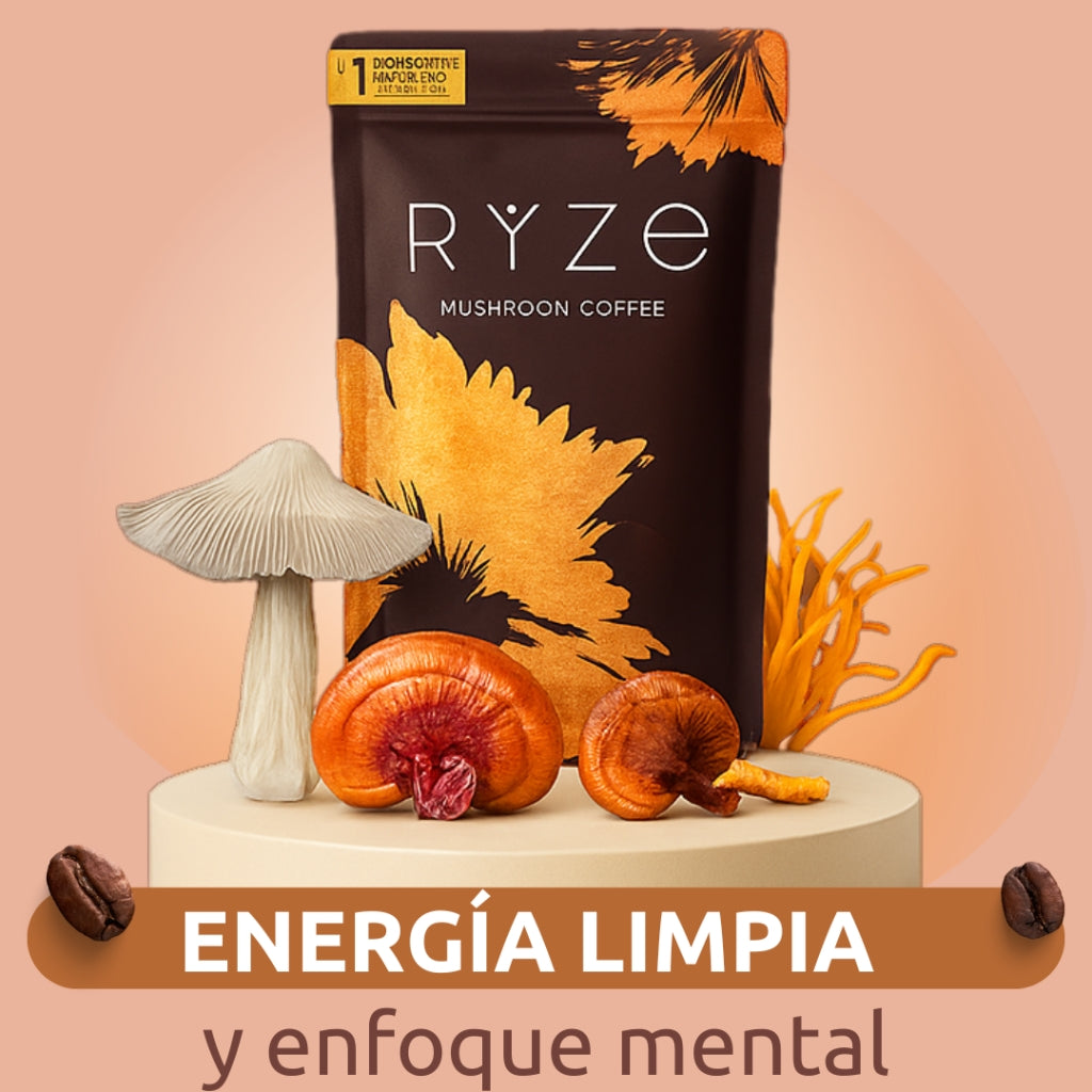 RYZE™  Café de hongos orgánico 2x1