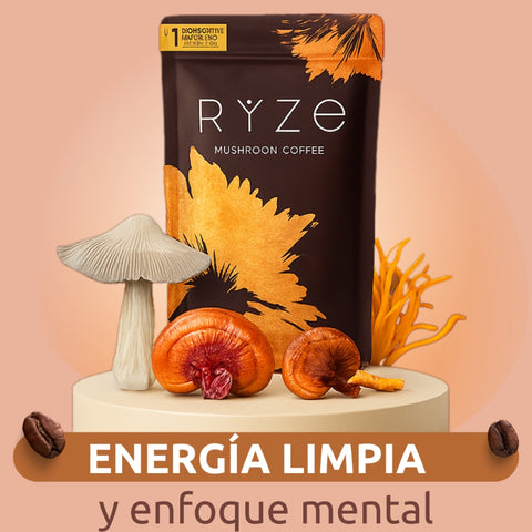 RYZE™  Café de hongos orgánico 2x1