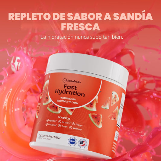 Rosabella Electrolitos - Hidratación pura, rendimiento sin límites.