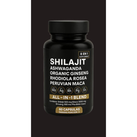 Shilajit Ashwagandha™ Recarga tu vida con energía pura 2x1