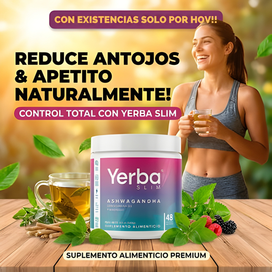 Yerba Slim™ Ashwagandha - Suplemento Alimenticio de Alto rendimiento