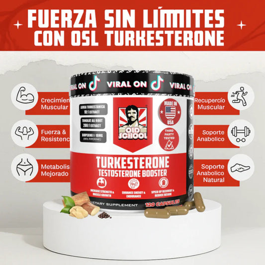 OLD SCHOOL™ Aumenta tu Testosterona Naturalmente