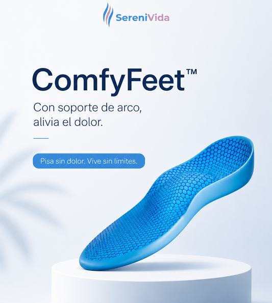 ComfyFeet™ plantillas ortopédicas - El soporte anatómico que tu espalda agradece.