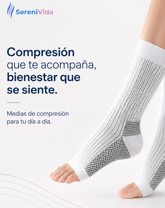 ComfyFeet™ Medias de Compresión - Alivio instantáneo en cada paso.