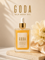 GODA™ Aceite Corporal Reafirmante: La caricia de seda que tu piel necesita.