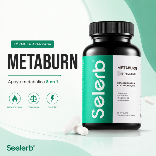 Selerb® Metaburn - Tu aliado 8 en 1 para una quema de grasa y energía constante