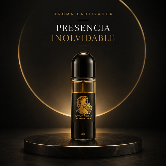 MILLONARIA™ Woman Block - Más que un perfume, tu arma secreta de seducción.