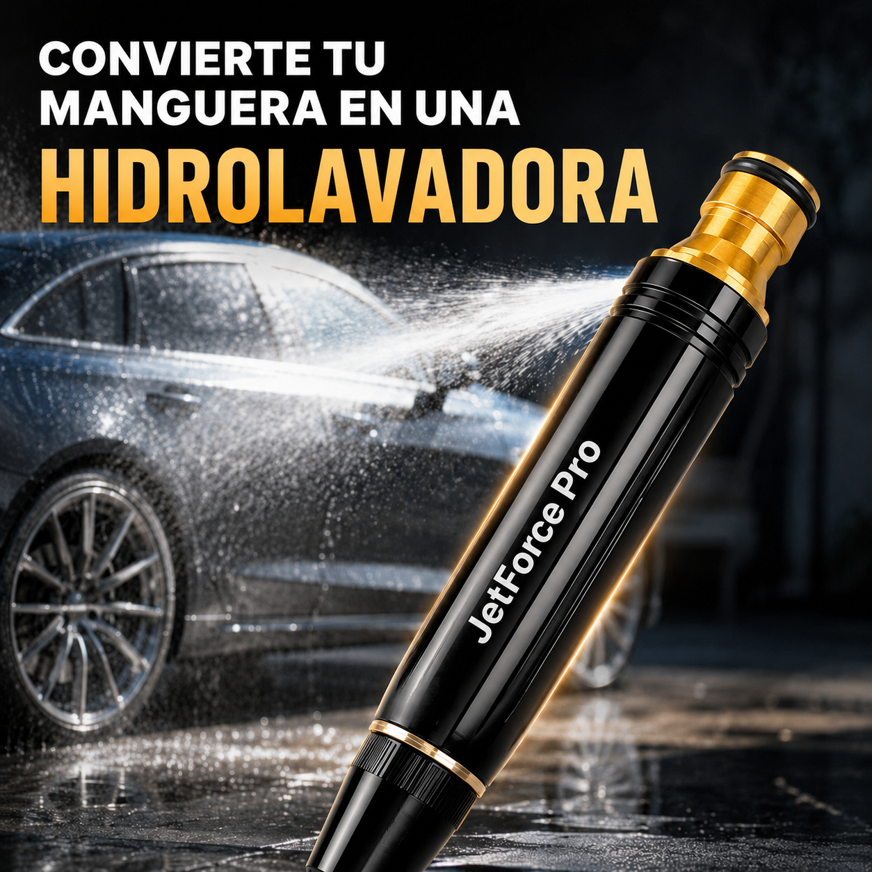 JetForce Pro™ Boquilla de alta Presión - Limpieza extrema, control absoluto.