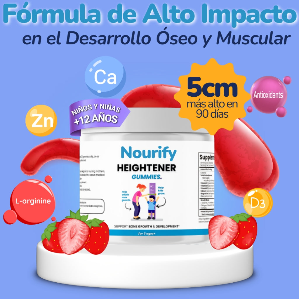 Nourify™ Gomitas para el crecimiento infantil