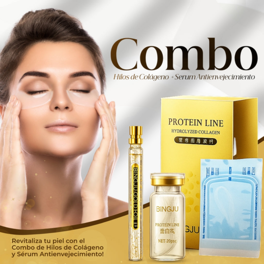 BINGJU™ KIT DE HILOS DE COLAGENO