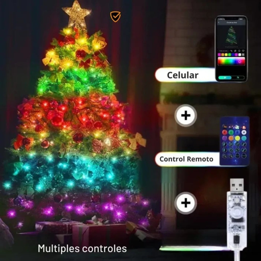 CHRISMAXX™ LUCES RGB PARA NAVIDAD