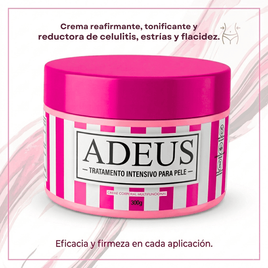 ADEUS™ Crema - El secreto brasileño para una silueta y textura impecable.
