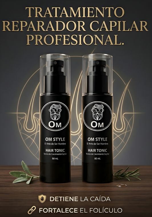 OM Style™ Tónico de Cabello -  Detén la caída, activa tu potencial