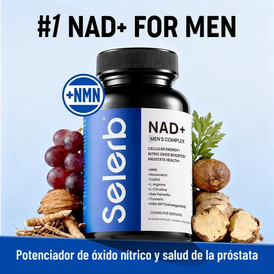 NAD+ Selerb® Suplemento: La ciencia de sentirte imparable.