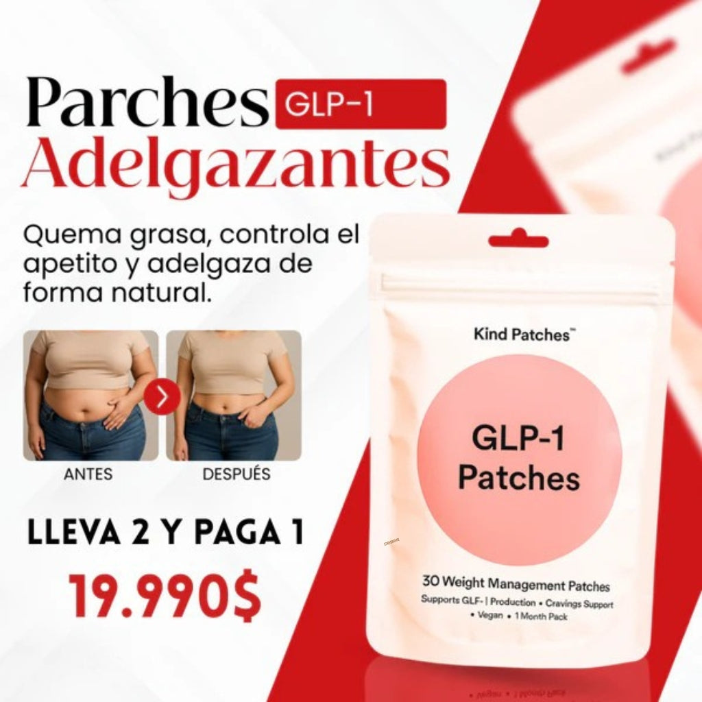 GLP 1™ PARCHES ADELGAZANTES 2X1