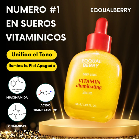 Suero EQQUALBERRY™ Prebase Iluminadora Vitamínica