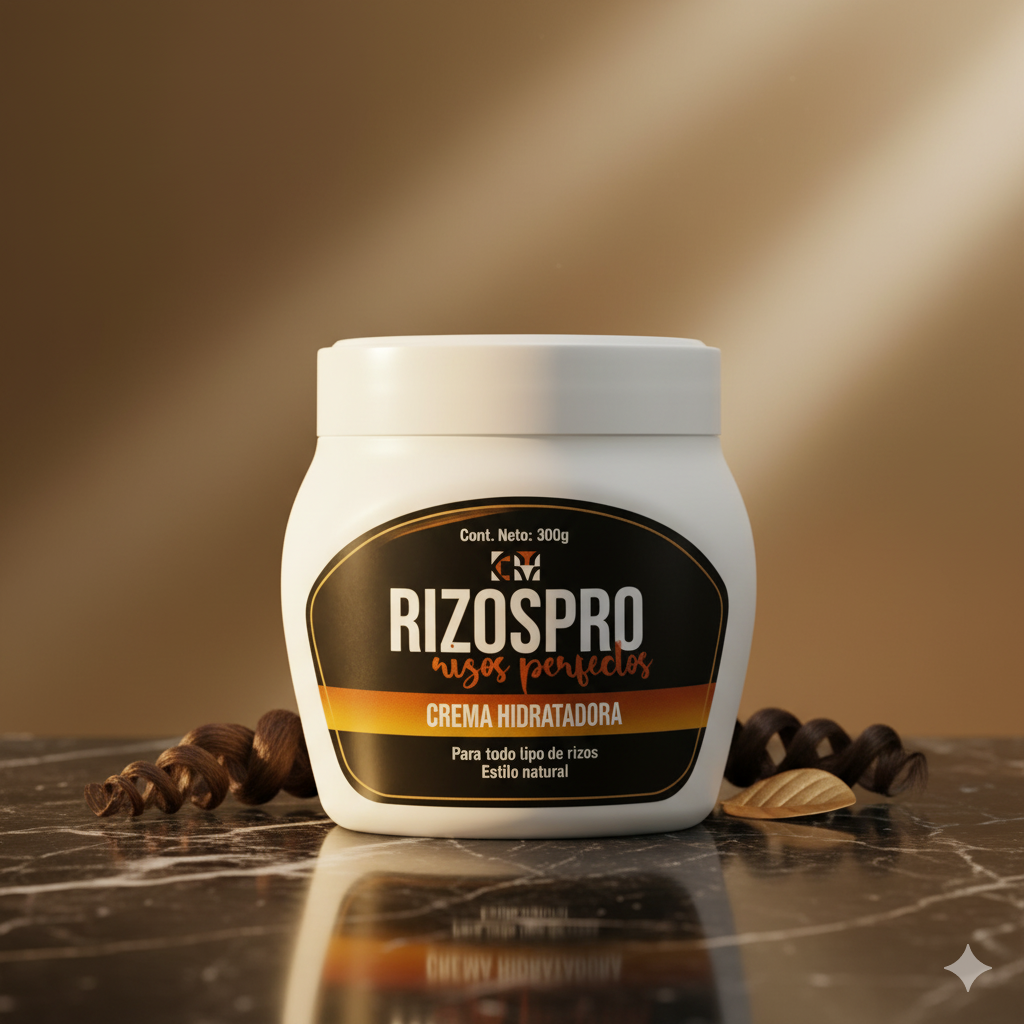 Rizos Pro® – Crema rizadora profesional para rizos definidos y sin frizz