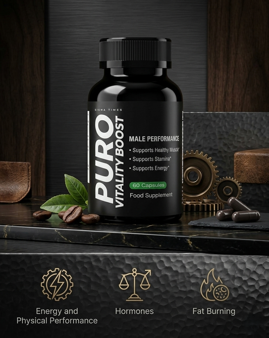 PURO® Vitality Boost - Potencia tu rendimiento, redefine tus límites.