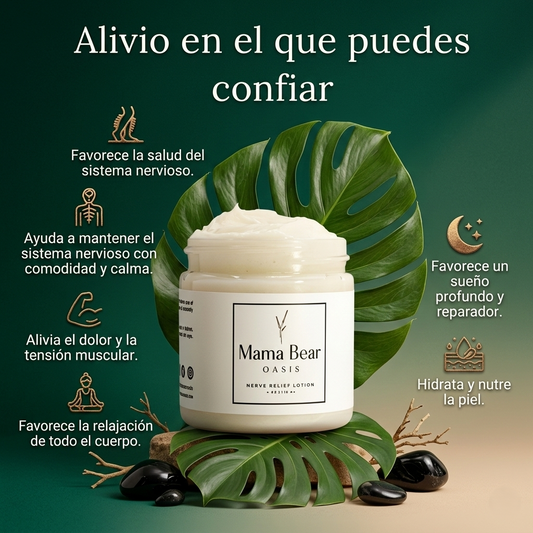 Mama Bear™ Oasis - El descanso profundo que tus nervios merecen.