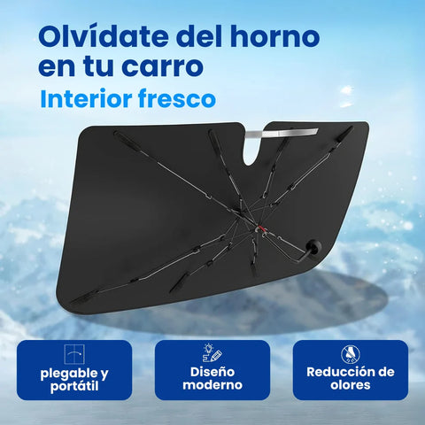 PARASOL PARA AUTOS AIRCAR - PROTEGE TU AUTO DE LOS RAYOS UV