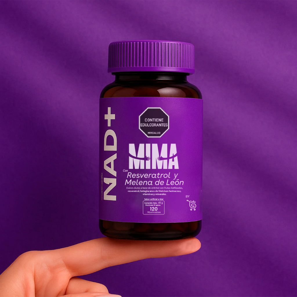 Mima™ NAD+ Resveratrol - Para una Mente sin Límites.