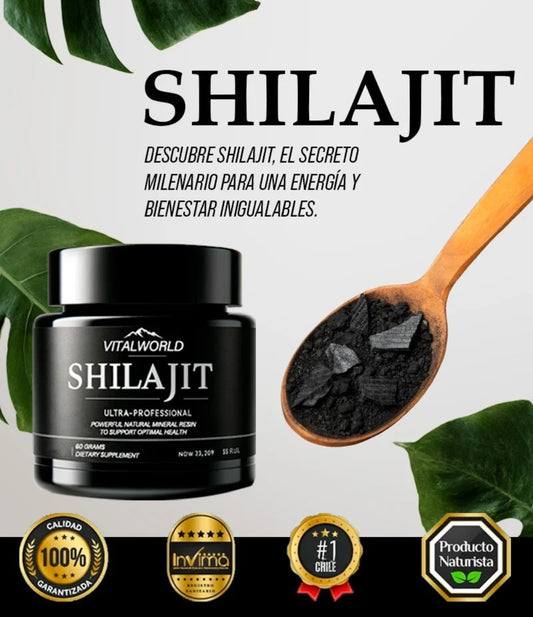 VitalWolrd™ Shilajit en resina 2X1