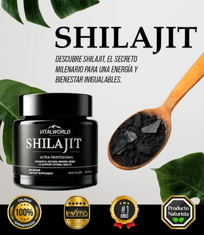 VitalWolrd™ Shilajit en resina 2X1