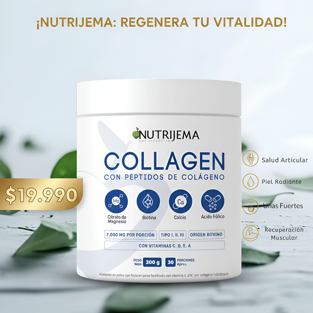 NUTRIJEMA™ - Péptidos de Colágeno Bioactivos de Alta Pureza